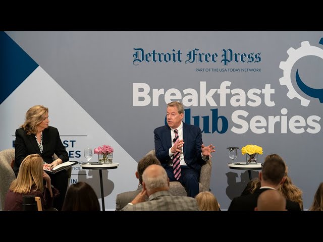 Bill Ford talks about autos and more at the Detroit Free Press Breakfast Club Bill Ford talks about autos and more at the Detroit Free Press Breakfast Club