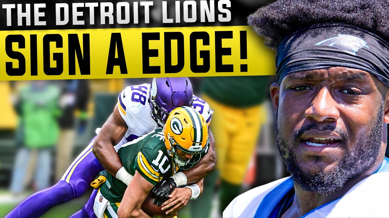 Detroit Lions Make HUGE MOVE Signing at EDGE Detroit Lions Make HUGE MOVE Signing at EDGE