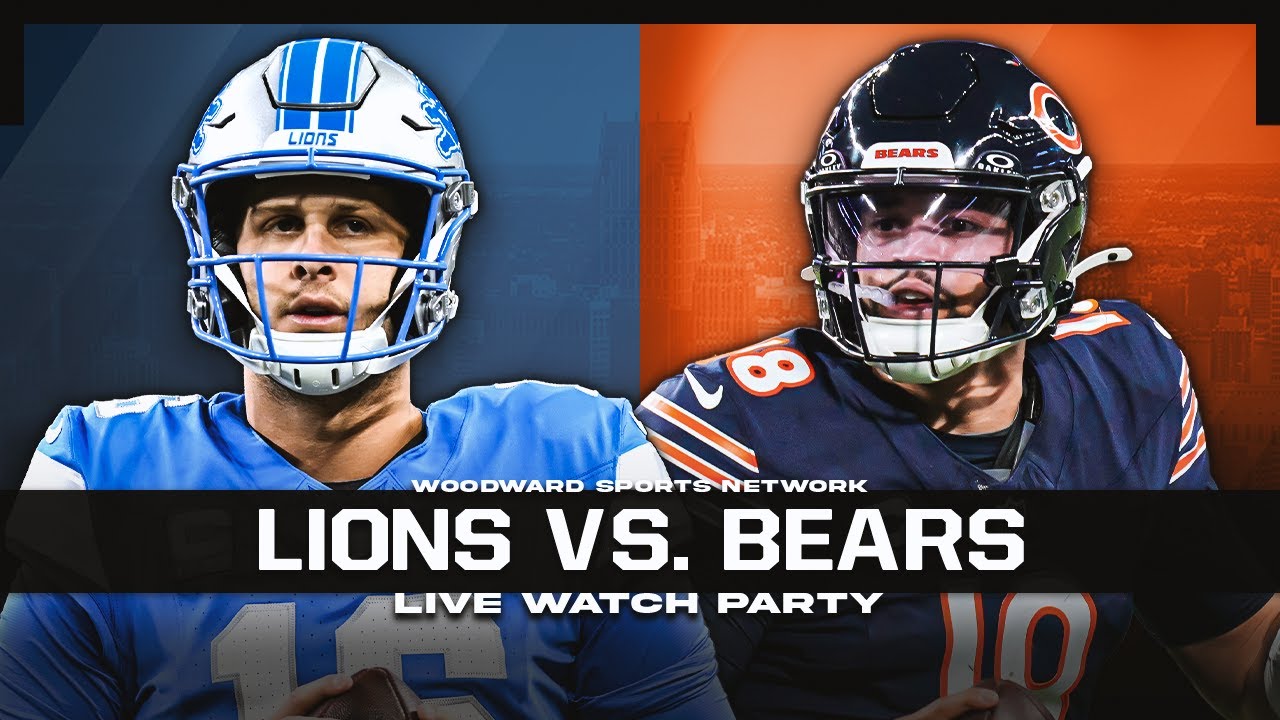 DETROIT LIONS VS. CHICAGO BEARS LIVE WATCH PARTY | NFL Week 18 | January 4th, 2025 DETROIT LIONS VS. CHICAGO BEARS LIVE WATCH PARTY | NFL Week 18 | January 4th, 2025