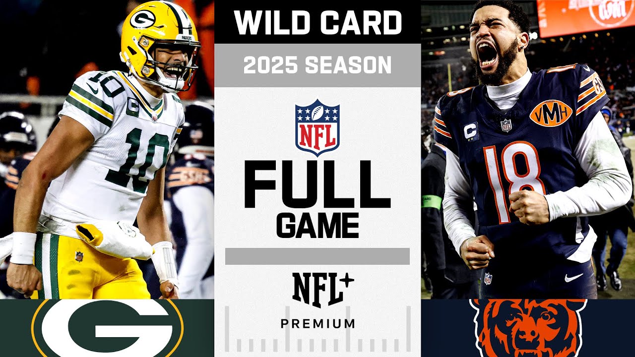 Green Bay Packers vs. Chicago Bears FULL GAME | NFL 2025 Season Wild Card Green Bay Packers vs. Chicago Bears FULL GAME | NFL 2025 Season Wild Card