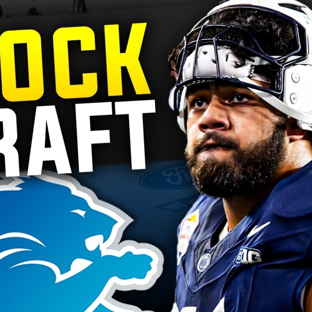 Detroit Lions Select Vega Ioane in LATEST NFL Mock Draft?! Detroit Lions Select Vega Ioane in LATEST NFL Mock Draft?!