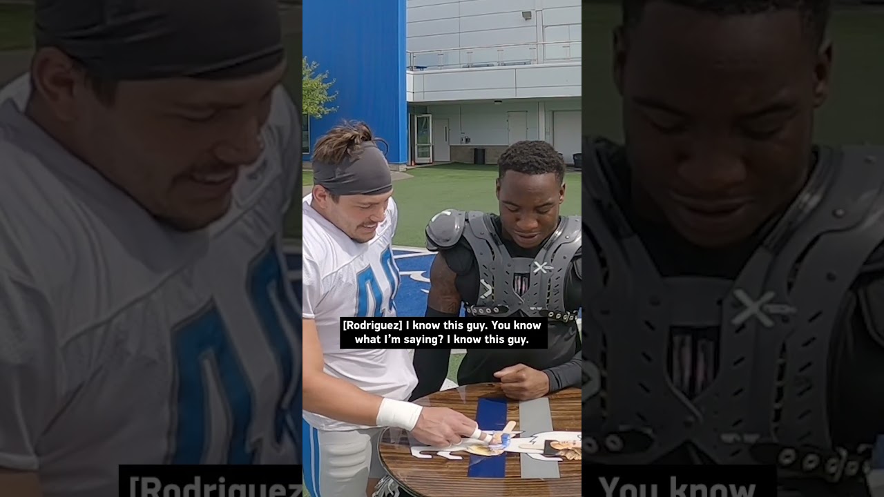 Who Has the Better Hair? | Detroit Lions #shorts Who Has the Better Hair? | Detroit Lions #shorts