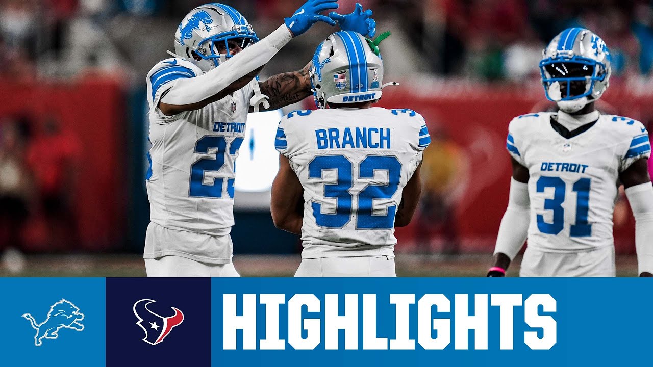 Jake Bates’ WALKOFF winner completes epic comeback win | Lions at Texans Week 10 NFL Highlights Jake Bates’ WALKOFF winner completes epic comeback win | Lions at Texans Week 10 NFL Highlights