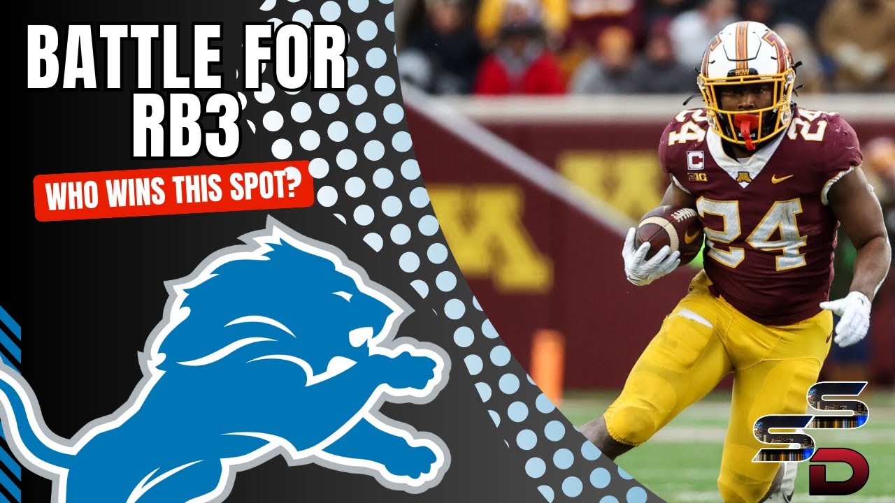 Detroit Lions: Battle for the RB3 Spot – Who Will Emerge Victorious? Detroit Lions: Battle for the RB3 Spot – Who Will Emerge Victorious?