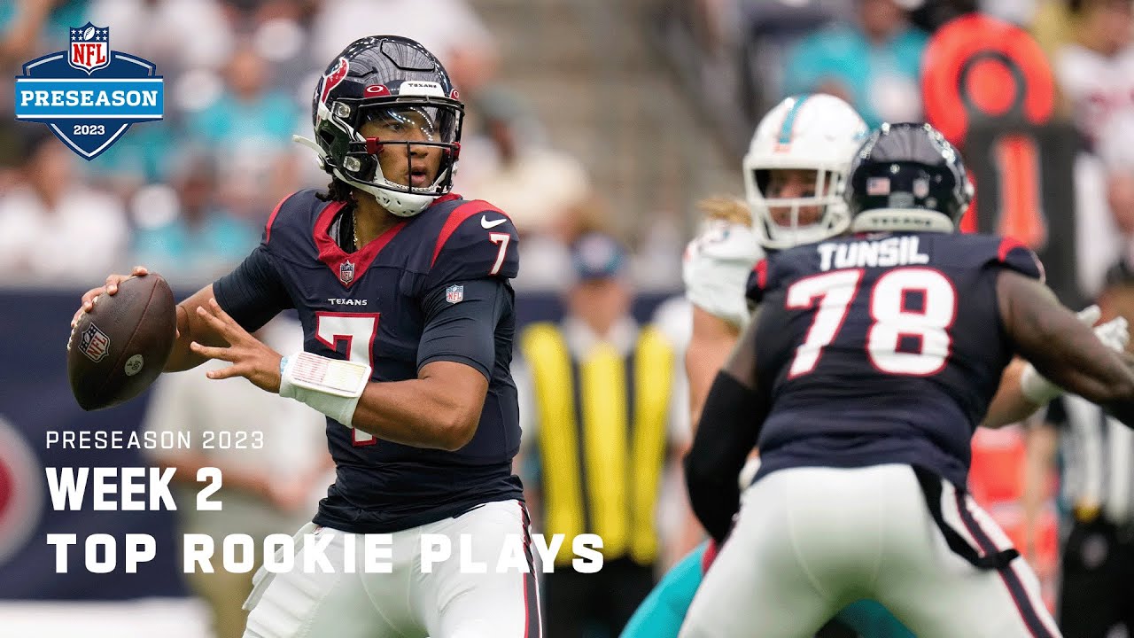 Top Rookie Plays from Preseason Week 2 | NFL Highlights 2023 Top Rookie Plays from Preseason Week 2 | NFL Highlights 2023