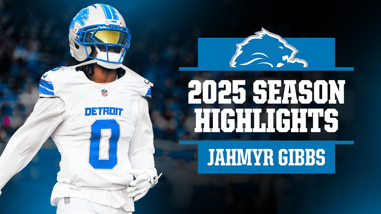 The best of Jahmyr Gibbs’ 2025 season | Detroit Lions Highlights The best of Jahmyr Gibbs’ 2025 season | Detroit Lions Highlights