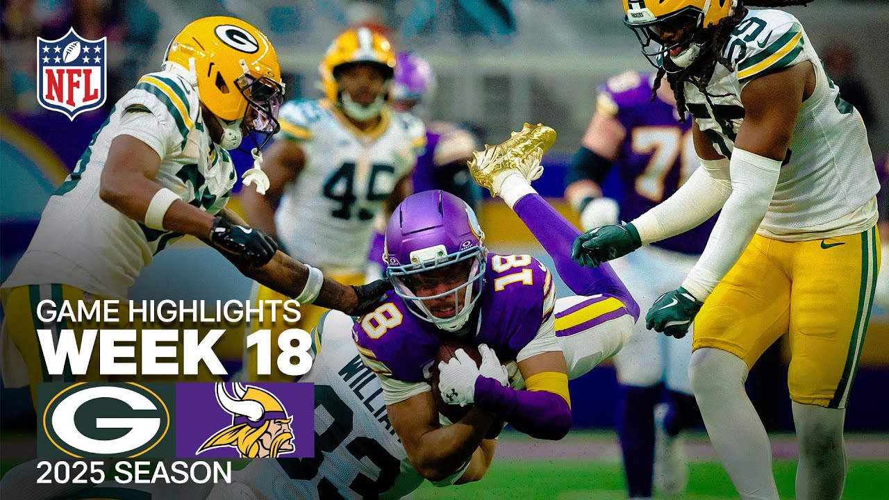 Green Bay Packers vs Minnesota Vikings Game Highlights | 2025 NFL Season Week 18 Green Bay Packers vs Minnesota Vikings Game Highlights | 2025 NFL Season Week 18