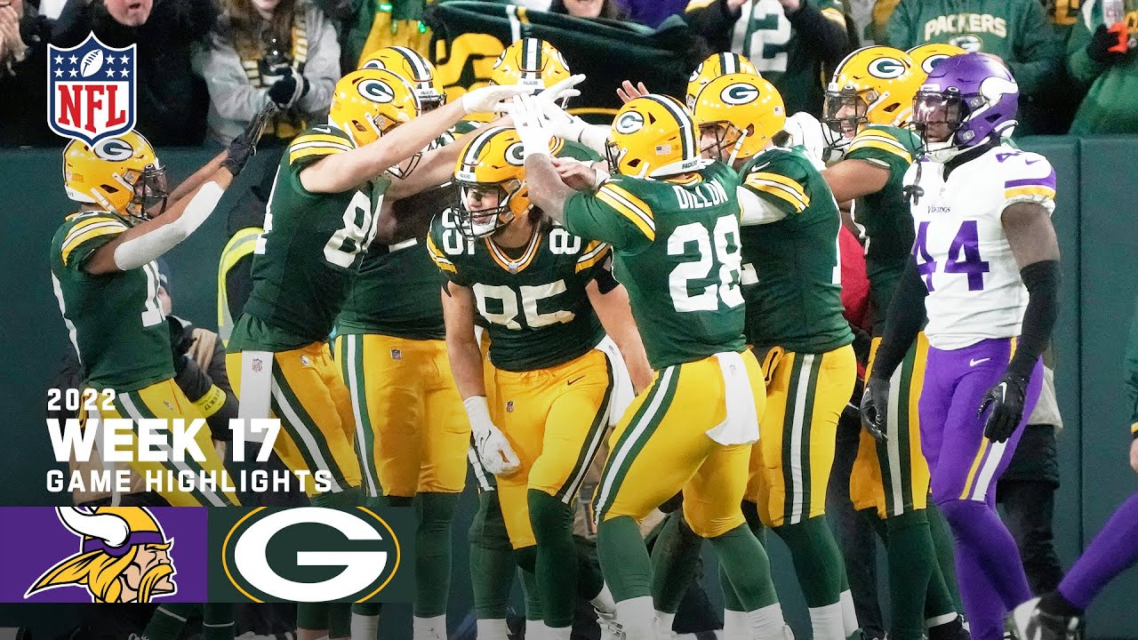 Minnesota Vikings vs. Green Bay Packers | 2022 Week 17 Game Highlights Minnesota Vikings vs. Green Bay Packers | 2022 Week 17 Game Highlights