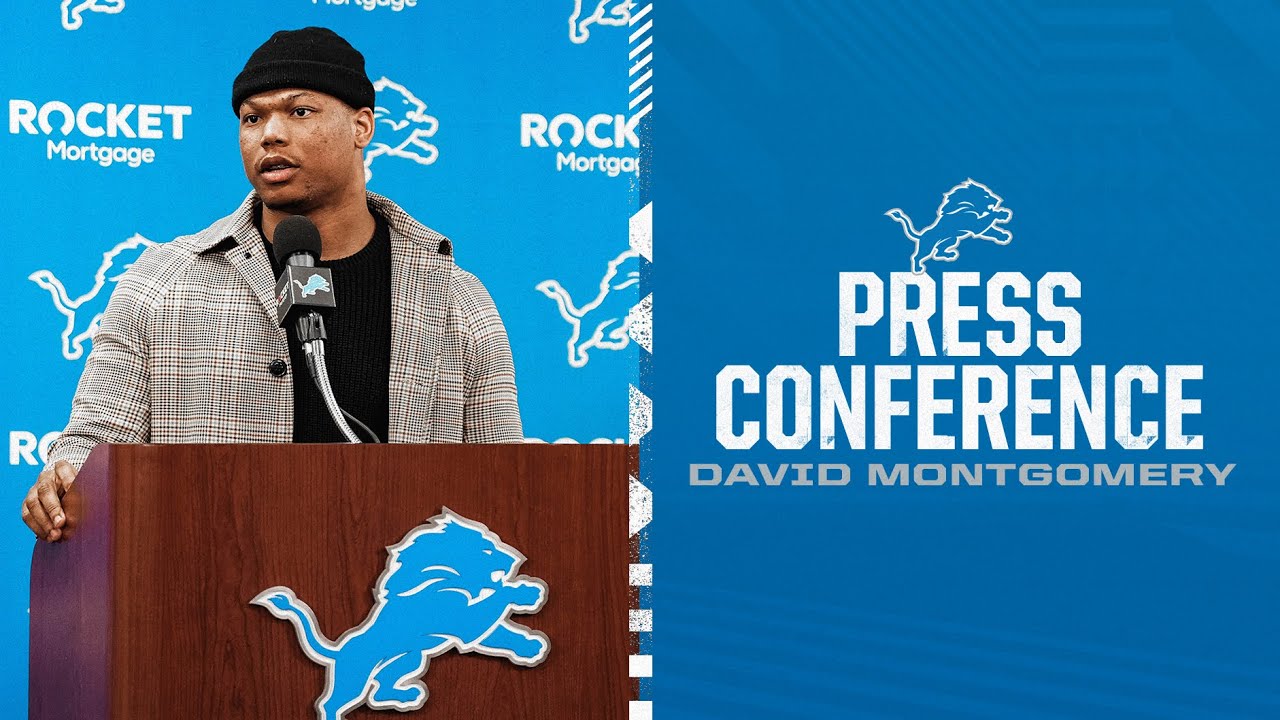 David Montgomery speaks to the media on March 16 David Montgomery speaks to the media on March 16