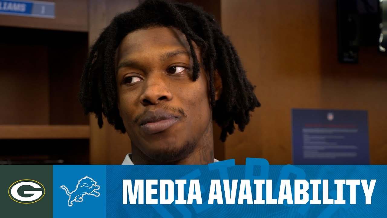Detroit Lions players meet with the media | 2025 NFL Regular Season Week 13: Lions vs Packers Detroit Lions players meet with the media | 2025 NFL Regular Season Week 13: Lions vs Packers