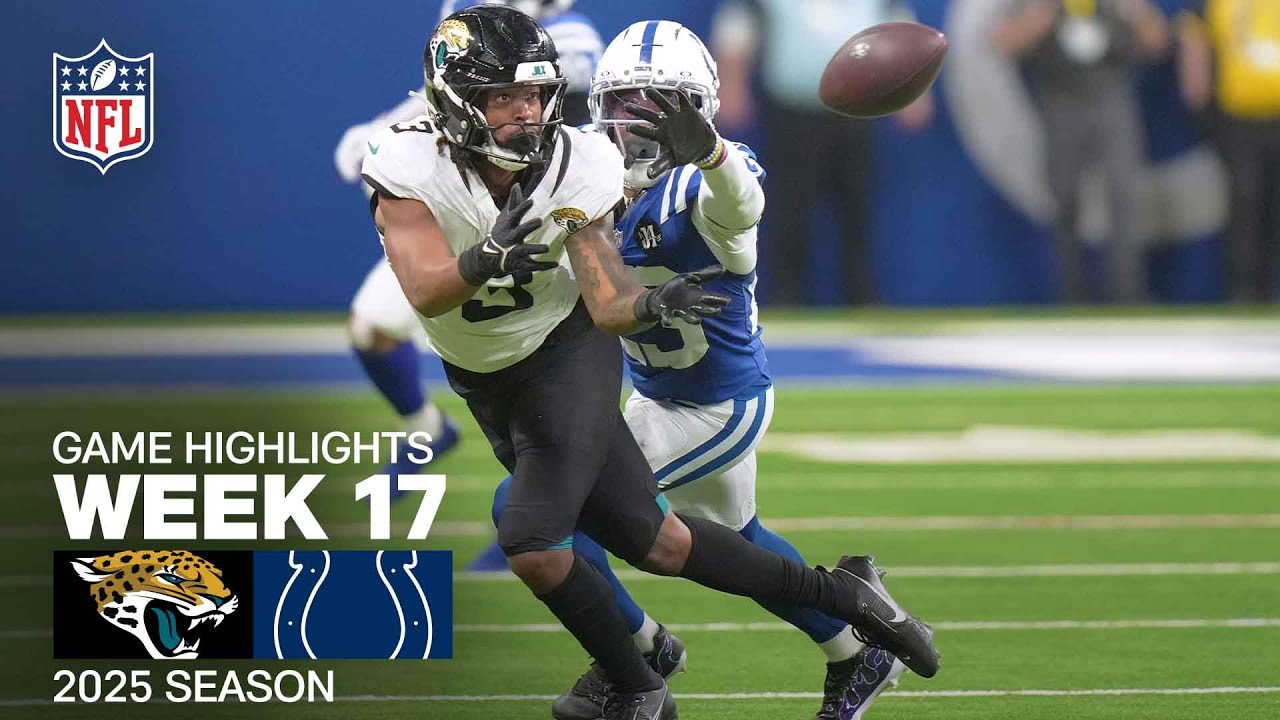 Jacksonville Jaguars vs. Indianapolis Colts Game Highlights | NFL 2025 Season Week 17 Jacksonville Jaguars vs. Indianapolis Colts Game Highlights | NFL 2025 Season Week 17
