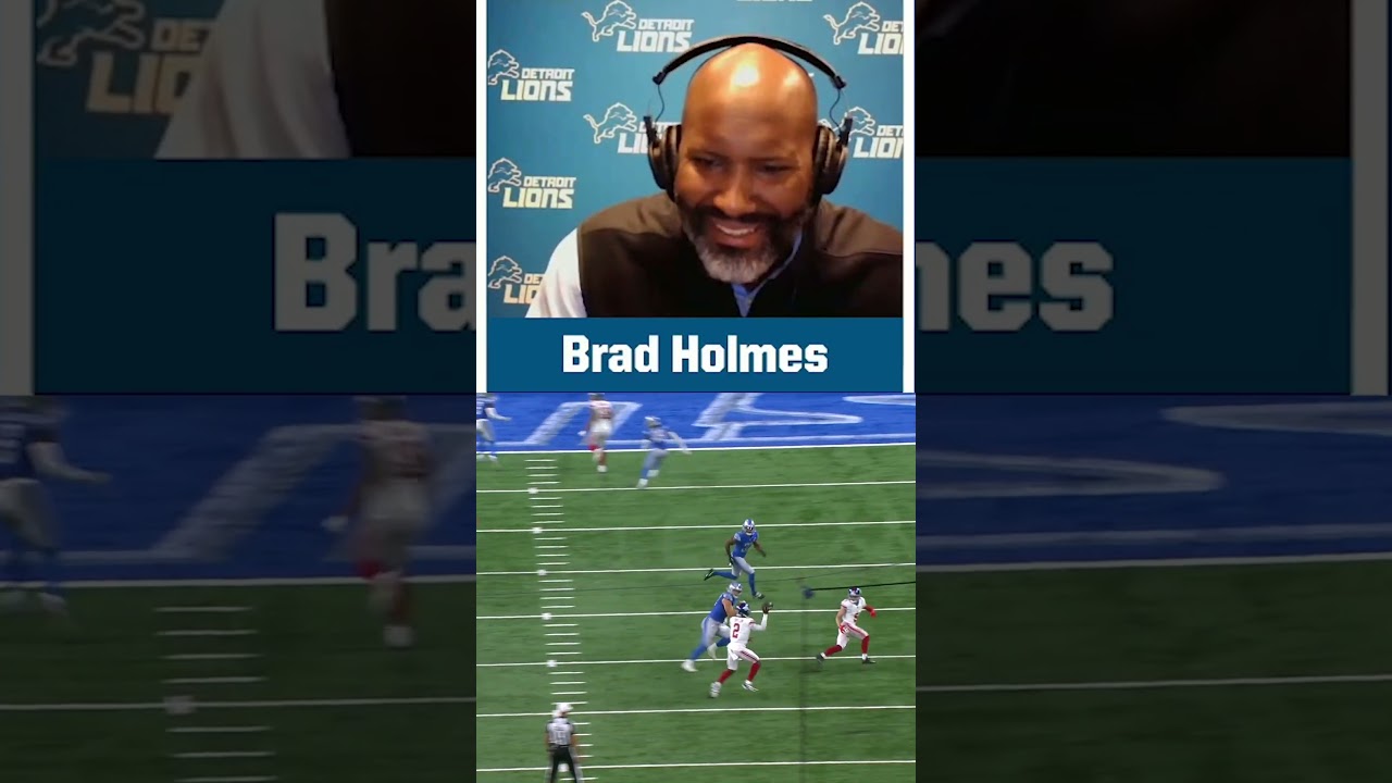 Brad Holmes on #NYGvsDET Alternate Broadcast | Detroit Lions #shorts Brad Holmes on #NYGvsDET Alternate Broadcast | Detroit Lions #shorts