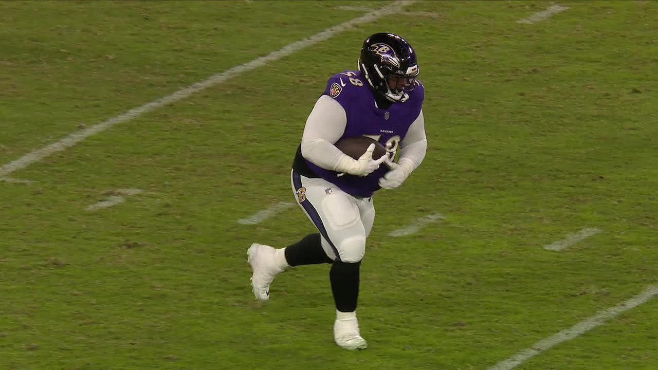 Big-man INT! 355-lb Michael Pierce sends Ravens’ sideline into frenzy with takeaway Big-man INT! 355-lb Michael Pierce sends Ravens’ sideline into frenzy with takeaway