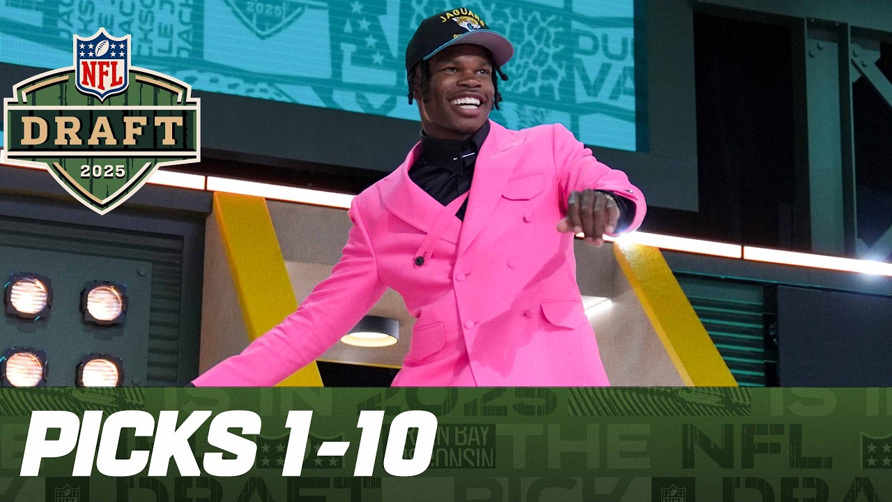 Picks 1-10: Jaguars TRADE UP For Travis Hunter | 2025 NFL Draft Picks 1-10: Jaguars TRADE UP For Travis Hunter | 2025 NFL Draft
