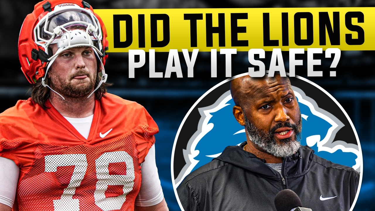 Did the Detroit Lions Play it TOO Safe with Blake Miller Did the Detroit Lions Play it TOO Safe with Blake Miller