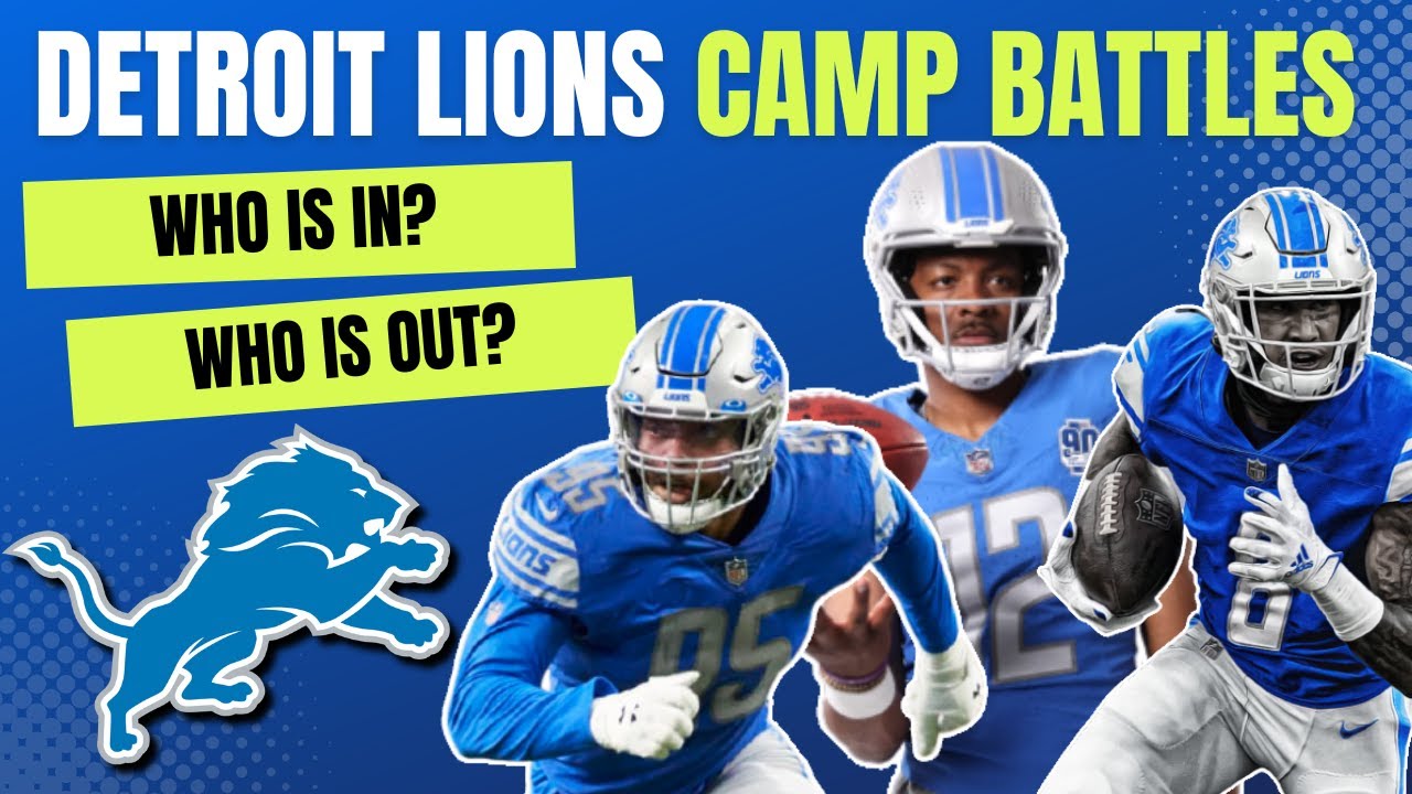 Detroit Lions 2023 Training Camp Battles Ft. Hendon Hooker, Julian Okwara, & Jermar Jefferson Detroit Lions 2023 Training Camp Battles Ft. Hendon Hooker, Julian Okwara, & Jermar Jefferson