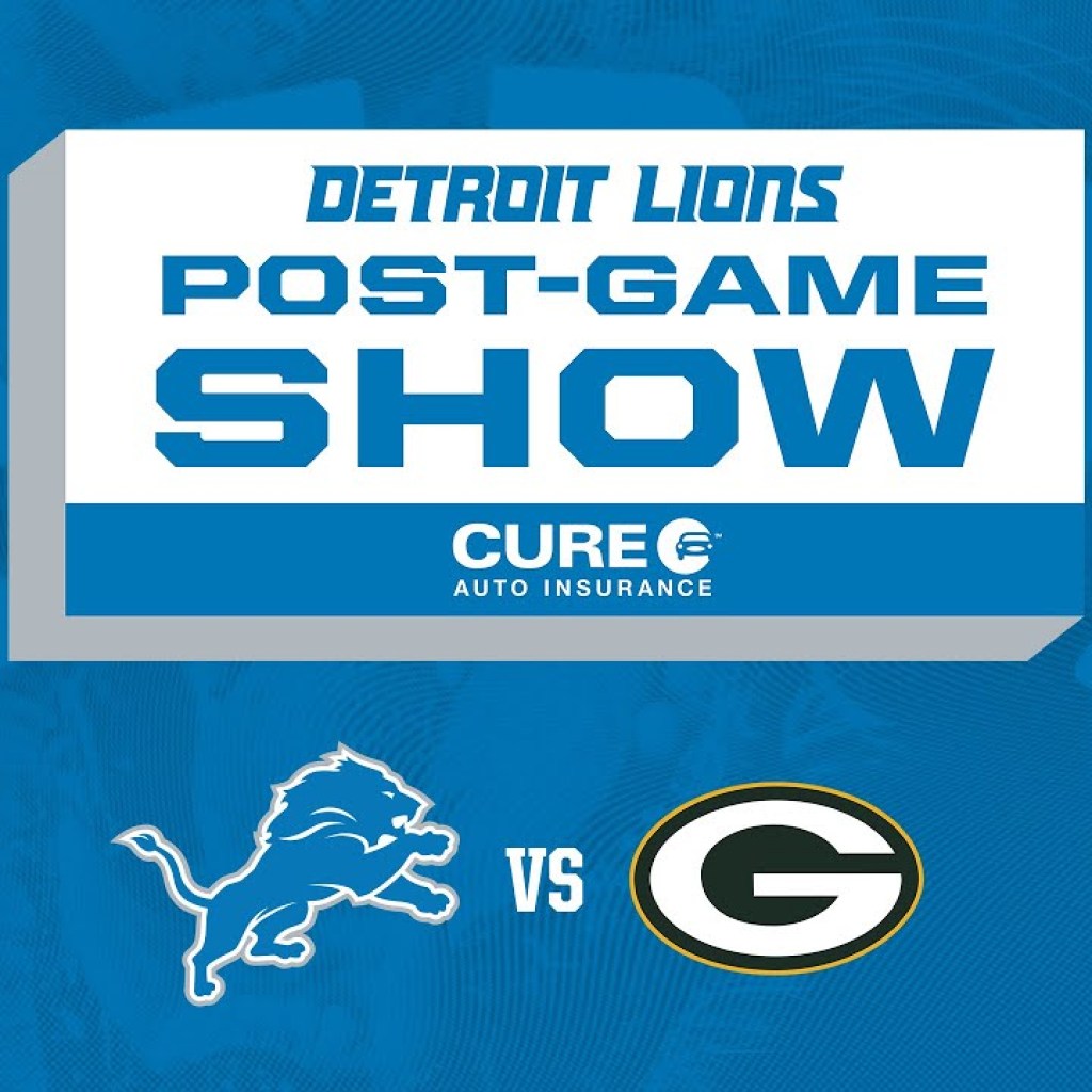 Lions vs. Packers Week 13 | Detroit Lions Live CURE Auto Insurance Postgame Show Lions vs. Packers Week 13 | Detroit Lions Live CURE Auto Insurance Postgame Show