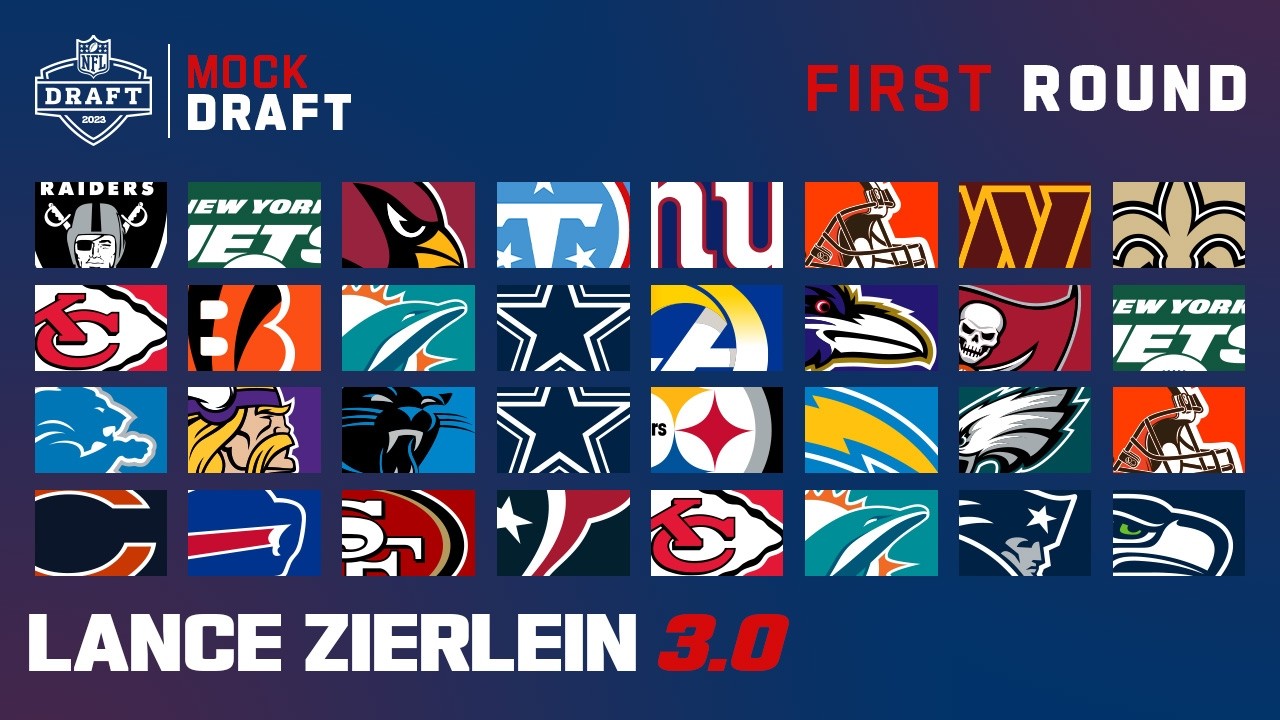 Lance Zierlein’s Full Mock Draft 3.0 | Mock Draft Live Lance Zierlein’s Full Mock Draft 3.0 | Mock Draft Live
