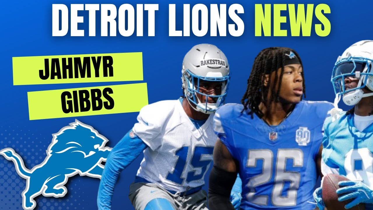 Detroit Lions Injury News On Jahmyr Gibbs, Terrion Arnold, Ennis Rakestraw, and Jameson Williams Detroit Lions Injury News On Jahmyr Gibbs, Terrion Arnold, Ennis Rakestraw, and Jameson Williams