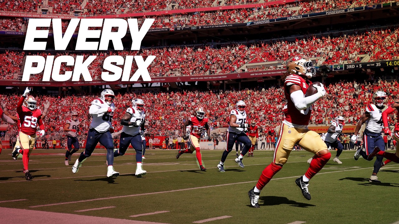 Every Pick Six from 2020-2025 Every Pick Six from 2020-2025