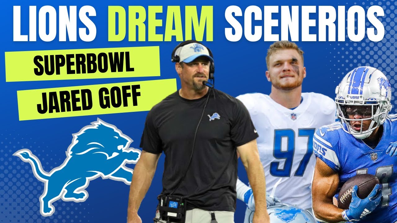 5 Dream Scenarios For The Detroit Lions In 2023 Ft. Jared Goff, Jameson Williams, & St. Brown 5 Dream Scenarios For The Detroit Lions In 2023 Ft. Jared Goff, Jameson Williams, & St. Brown