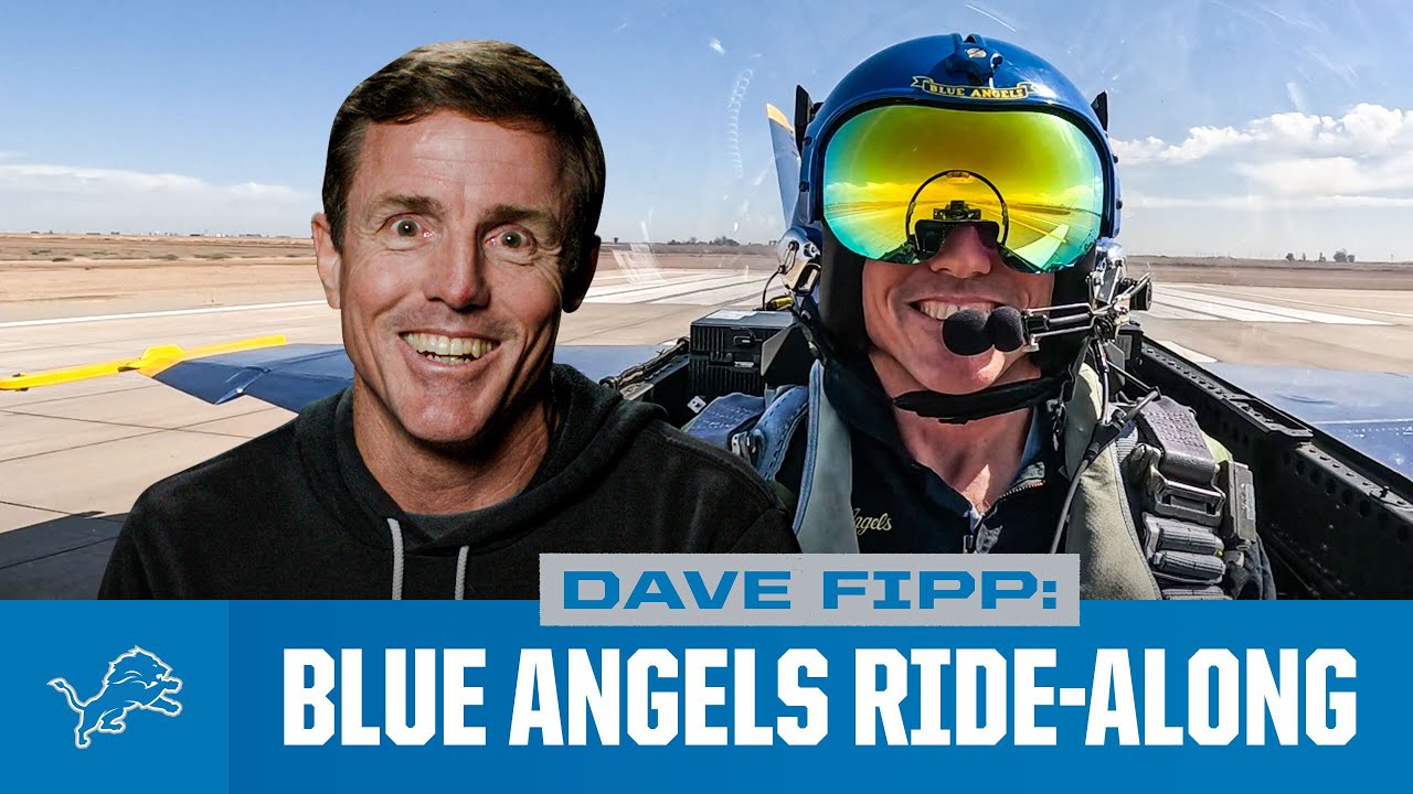 Dave Fipp: Blue Angels Ride-Along at Naval Air Facility El Centro | Detroit Lions Dave Fipp: Blue Angels Ride-Along at Naval Air Facility El Centro | Detroit Lions
