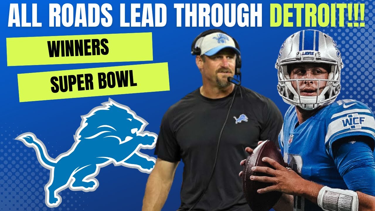All Roads Lead Through Detroit! Lions Winners vs. Buccaneers. Lions ARE Super Bowl Contenders All Roads Lead Through Detroit! Lions Winners vs. Buccaneers. Lions ARE Super Bowl Contenders