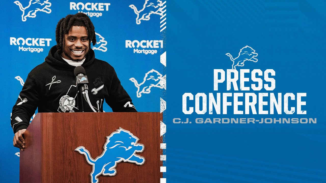 C.J. Gardner-Johnson speaks to the media on March 20 C.J. Gardner-Johnson speaks to the media on March 20