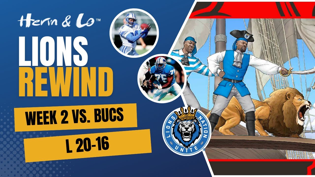 Herm & Lo Lions Rewind: Week 2 vs. Bucs #detroitlions #nfl #football Herm & Lo Lions Rewind: Week 2 vs. Bucs #detroitlions #nfl #football