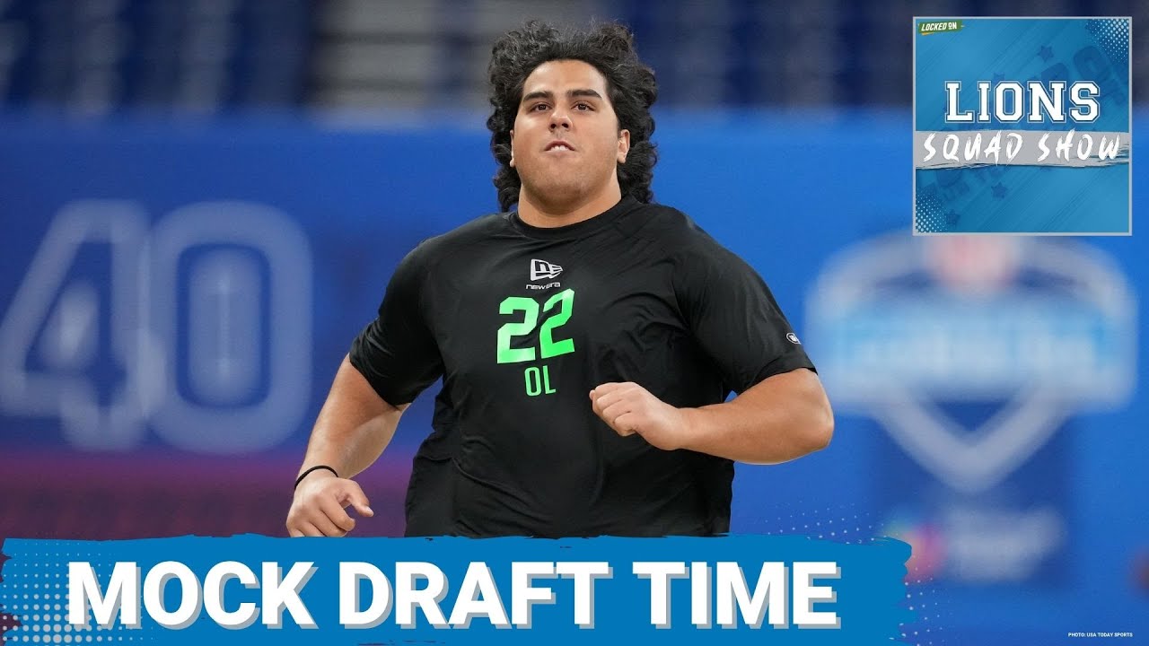 LIONS SQUAD SHOW: NFL Draft: Mock Draft Simulation Squad Show Style + Avonte Maddox Re-Signed LIONS SQUAD SHOW: NFL Draft: Mock Draft Simulation Squad Show Style + Avonte Maddox Re-Signed