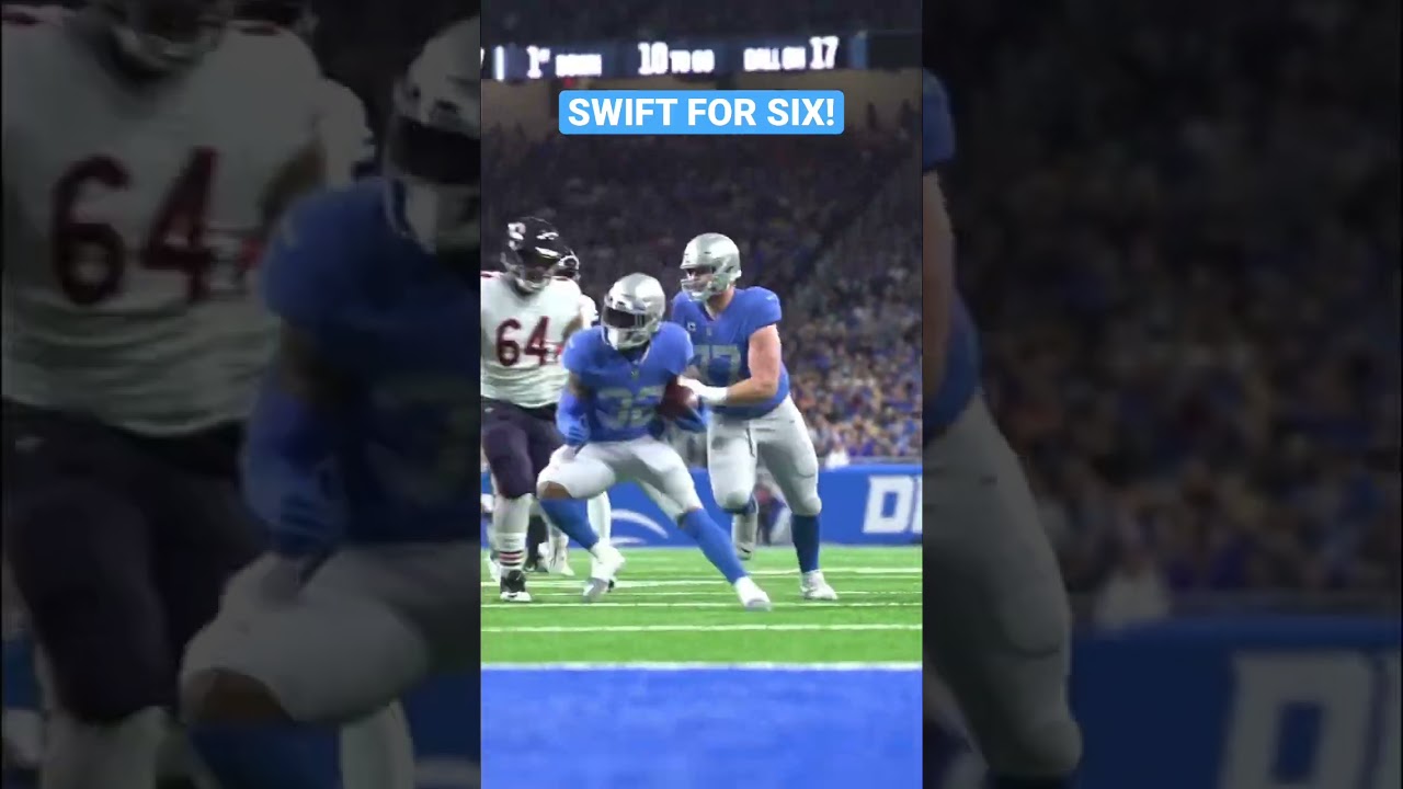 Swift gets the TD! | Detroit Lions Swift gets the TD! | Detroit Lions