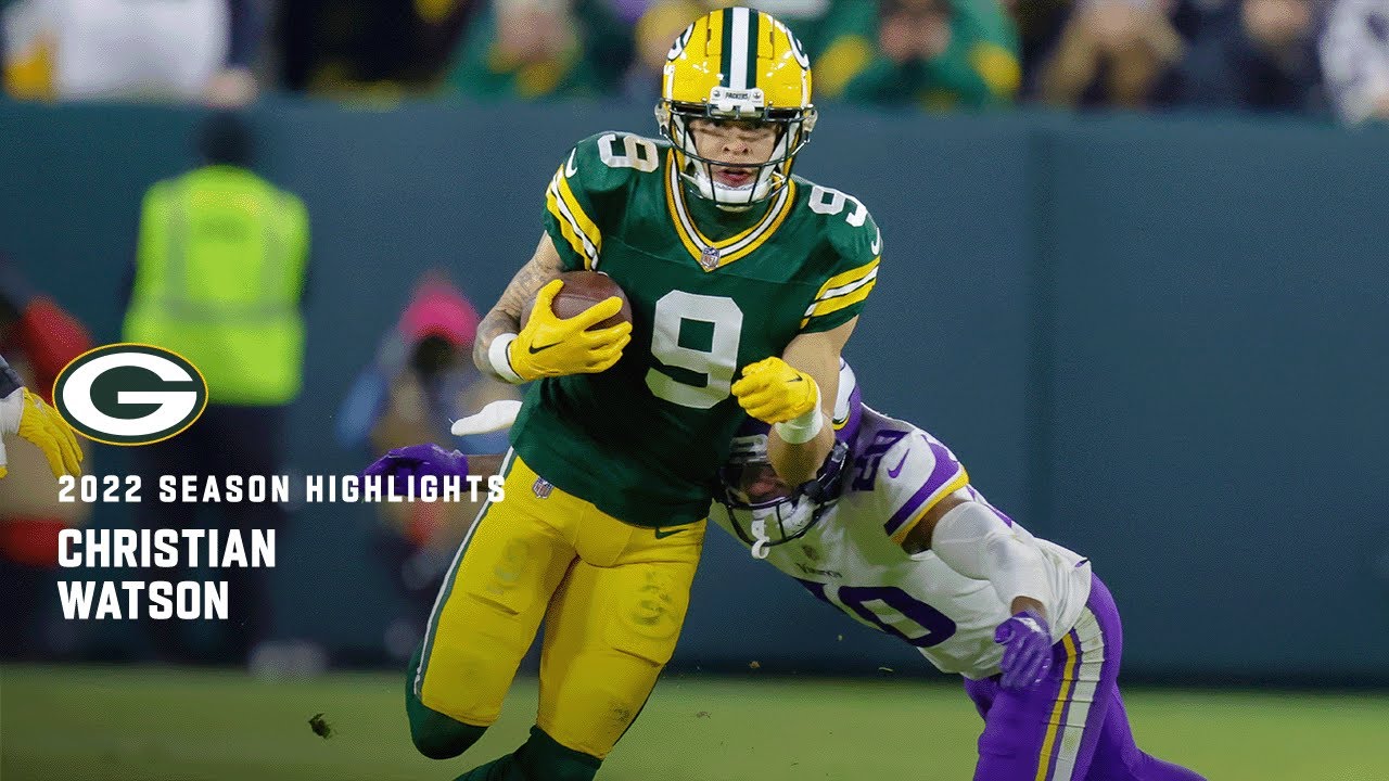 Christian Watson Top Plays of the 2022 Regular Season Christian Watson Top Plays of the 2022 Regular Season