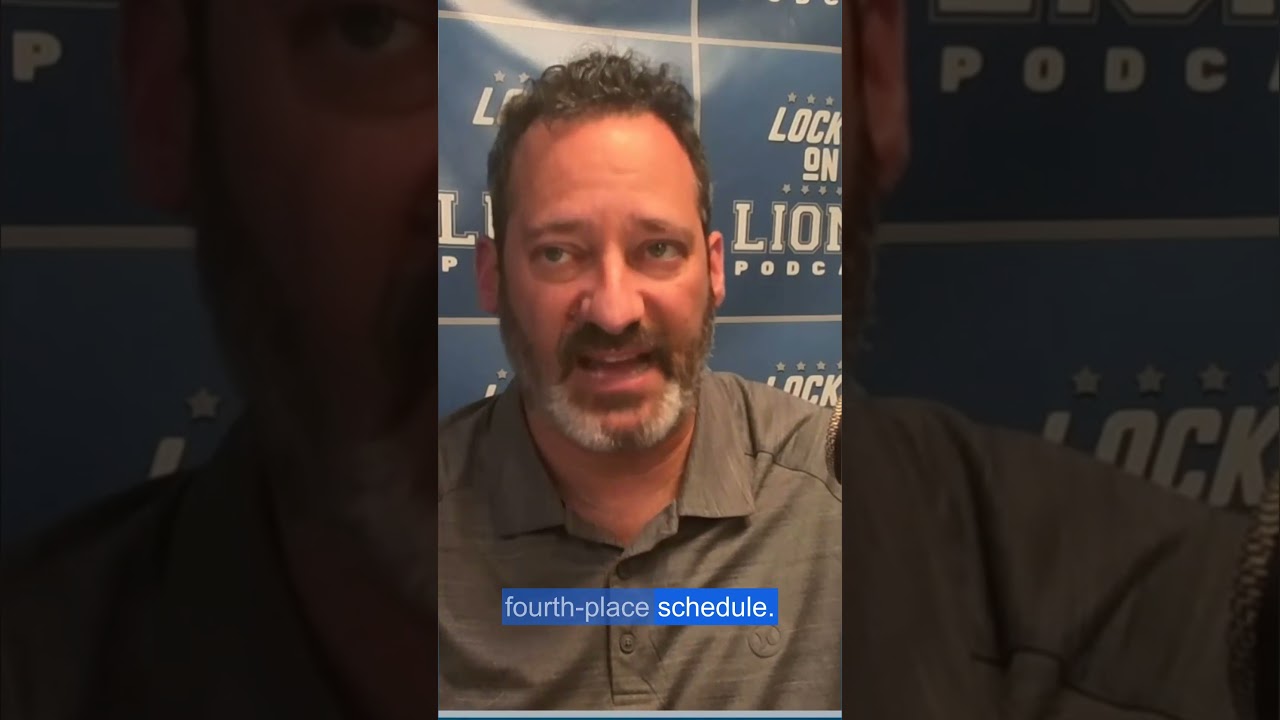 Lions landed the easiest NFL schedule in 2026. What does that mean? Matt Dery explains. Lions landed the easiest NFL schedule in 2026. What does that mean? Matt Dery explains.