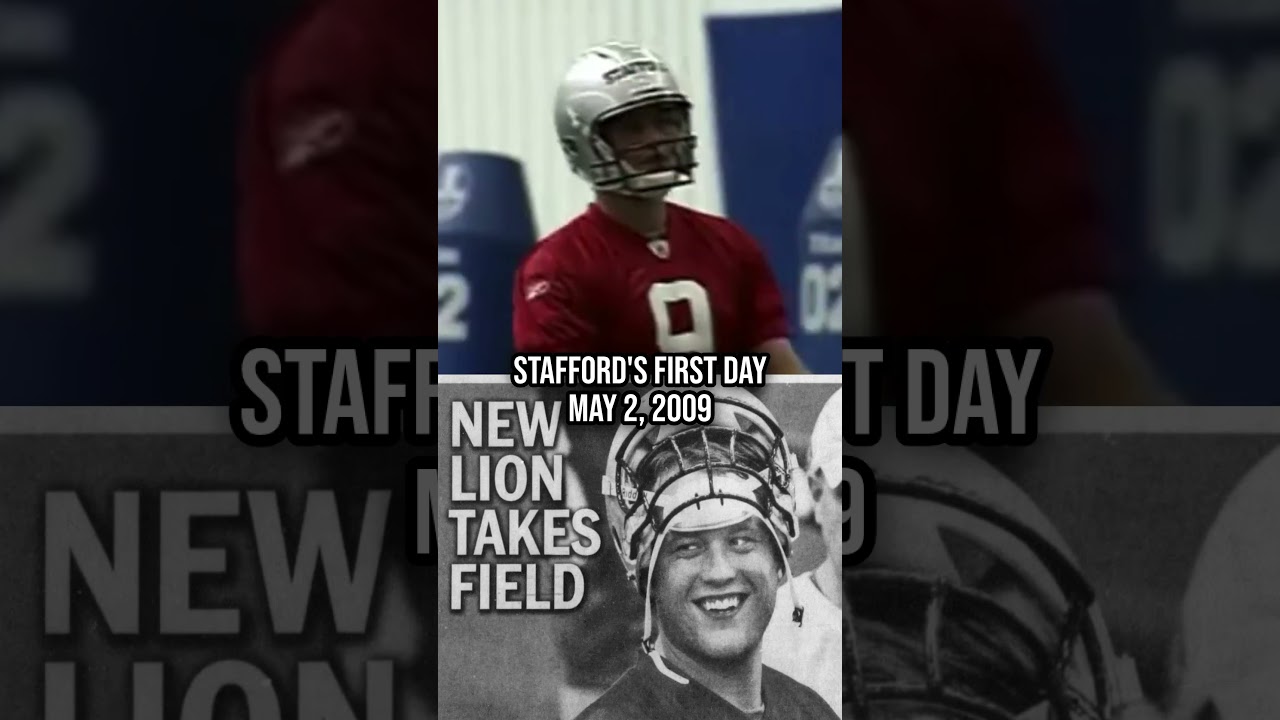 Matthew Stafford takes the Detroit Lions Practice Field for the First Time #lions Matthew Stafford takes the Detroit Lions Practice Field for the First Time #lions