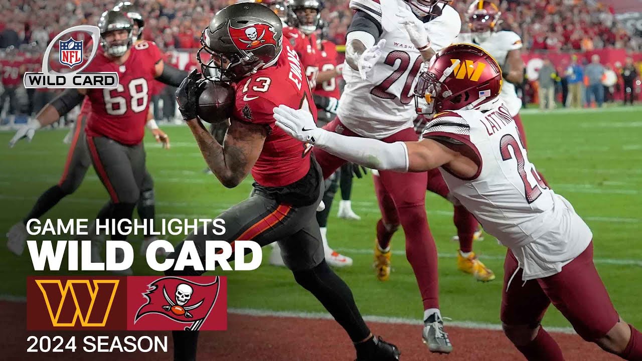 Washington Commanders vs. Tampa Bay Buccaneers Game Highlights | Wild Card NFL 2024 Season Washington Commanders vs. Tampa Bay Buccaneers Game Highlights | Wild Card NFL 2024 Season