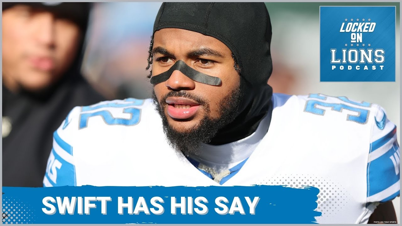 D’Andre Swift is no longer a Lion. he spoke today and you’ll hear from him. Stock watch and more. D’Andre Swift is no longer a Lion. he spoke today and you’ll hear from him. Stock watch and more.