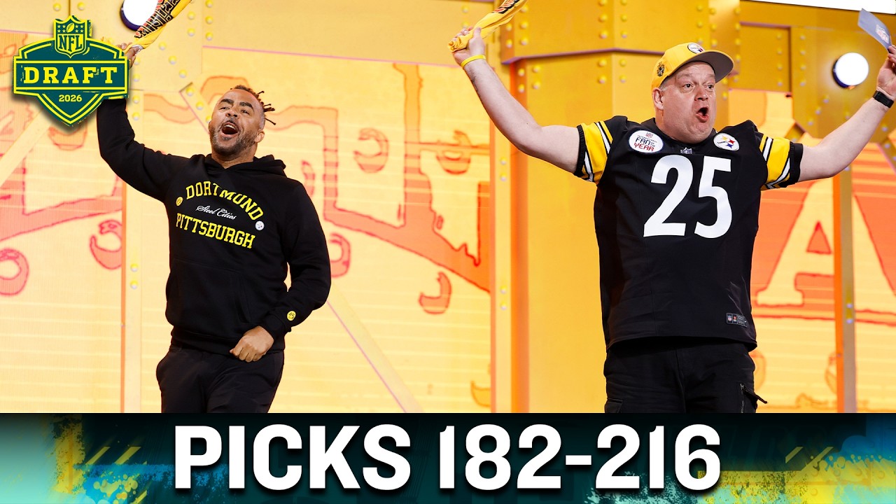 Picks 182-216: Punter and Kicker go off the board | 2026 NFL Draft Picks 182-216: Punter and Kicker go off the board | 2026 NFL Draft