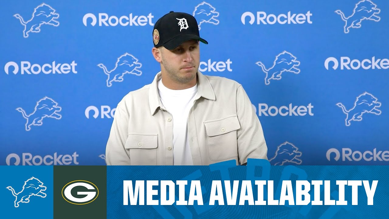 Jared Goff postgame media availability | 2025 NFL Regular Season Week 1: Lions at Packers Jared Goff postgame media availability | 2025 NFL Regular Season Week 1: Lions at Packers