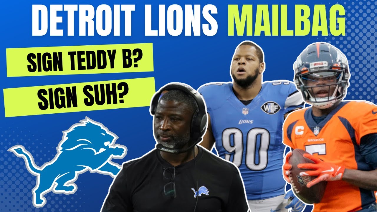 Lions Defense Top 16? Sign Teddy Bridgewater or Ndamukong Suh, Joshua Paschal BIG Numbers? Lions Defense Top 16? Sign Teddy Bridgewater or Ndamukong Suh, Joshua Paschal BIG Numbers?