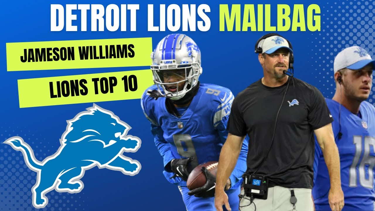 Jameson Williams BREAKOUT? Aidan Hutchinson & James Houston 30 SACKS? Lions TOP 10 Team Jameson Williams BREAKOUT? Aidan Hutchinson & James Houston 30 SACKS? Lions TOP 10 Team