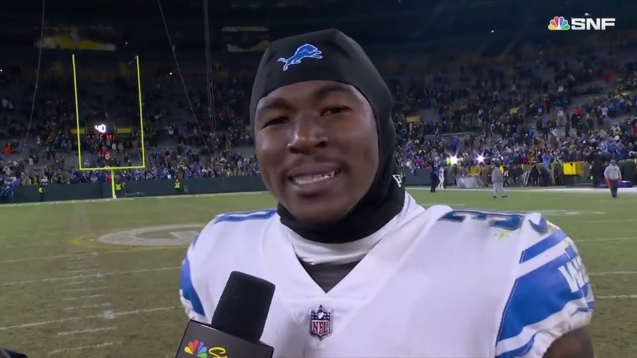“Stop playing us!” | Jamaal Williams’ postgame interview after Lions win over Packers “Stop playing us!” | Jamaal Williams’ postgame interview after Lions win over Packers