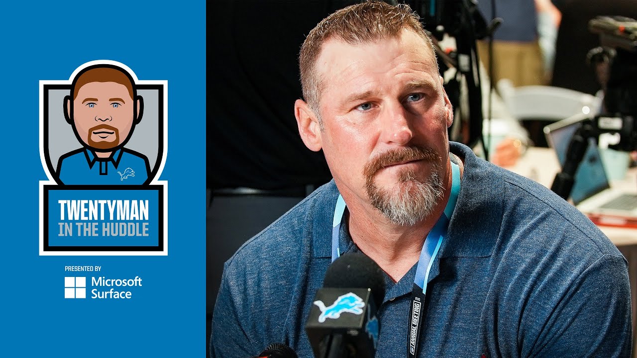 Dan Campbell, Brad Holmes & Rod Wood talk offseason at NFL Annual Meetings | Twentyman in the Huddle Dan Campbell, Brad Holmes & Rod Wood talk offseason at NFL Annual Meetings | Twentyman in the Huddle