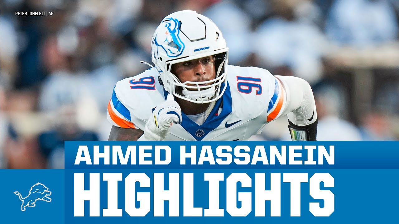 Ahmed Hassanein Highlights | 2025 NFL Draft Ahmed Hassanein Highlights | 2025 NFL Draft