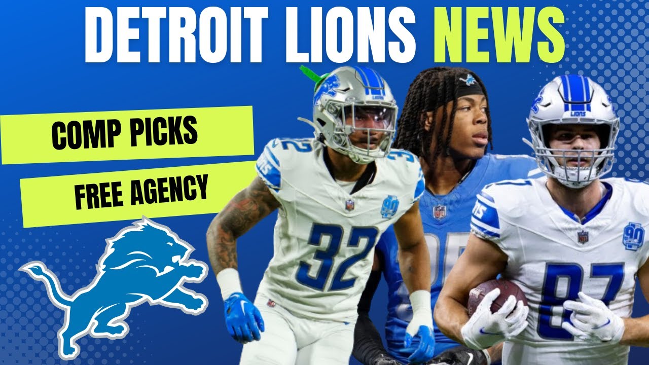 Detroit Lions News: Lions Not Expected To Have Comp Draft Picks, Lions Sign Two Players + Draft Detroit Lions News: Lions Not Expected To Have Comp Draft Picks, Lions Sign Two Players + Draft