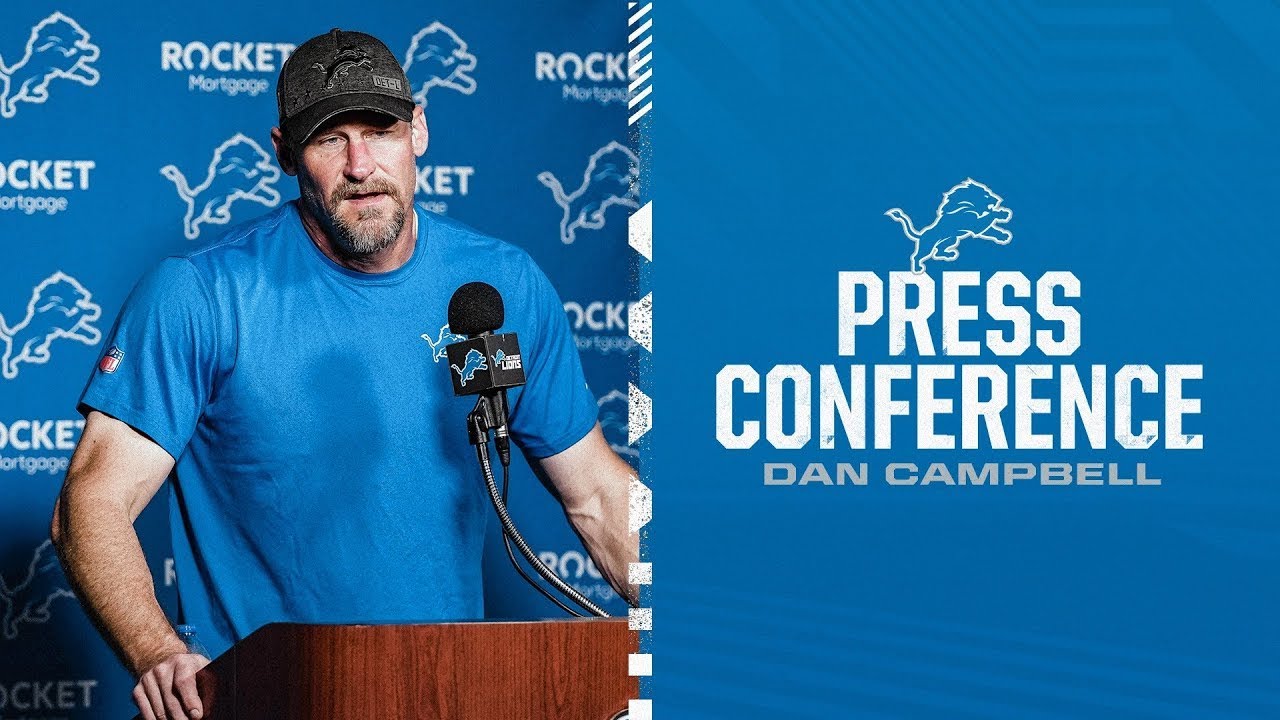 Dan Campbell Press Conference | Sept. 5, 2023 Dan Campbell Press Conference | Sept. 5, 2023