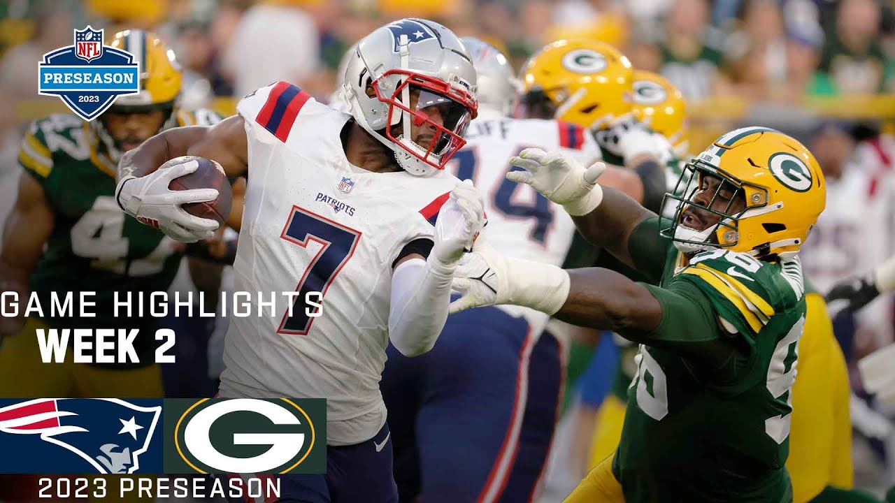 New England Patriots vs. Green Bay Packers | 2023 Preseason Week 2 Game Highlights New England Patriots vs. Green Bay Packers | 2023 Preseason Week 2 Game Highlights