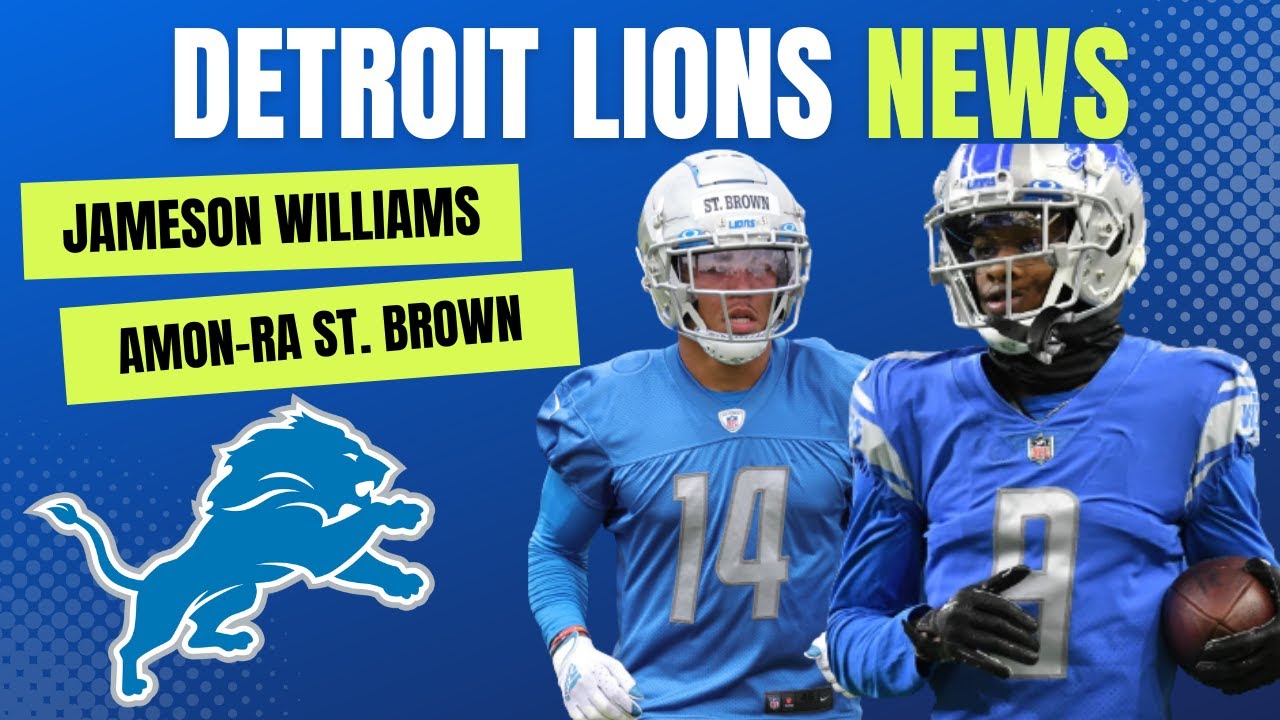 Jameson Williams TRAINING With Amon-Ra St. Brown | Detroit Lions News Jameson Williams TRAINING With Amon-Ra St. Brown | Detroit Lions News