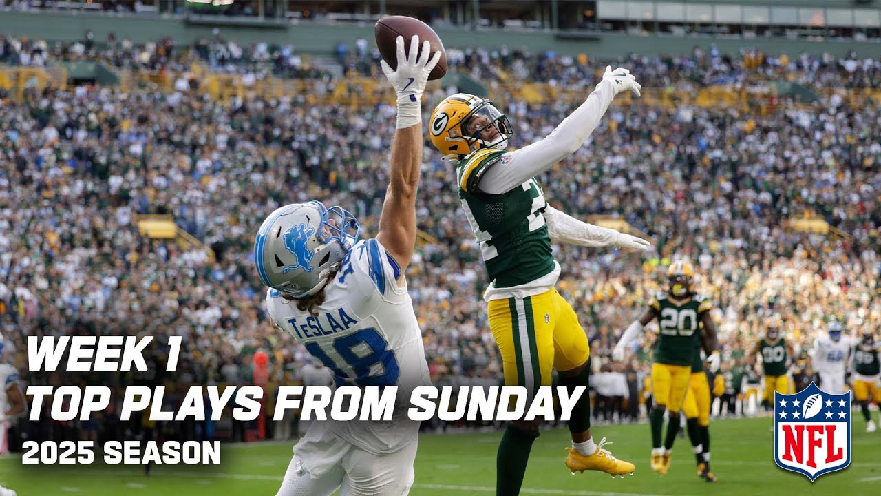 Top Plays from the first NFL Sunday of 2025 | Week 1 Top Plays on Sunday Top Plays from the first NFL Sunday of 2025 | Week 1 Top Plays on Sunday