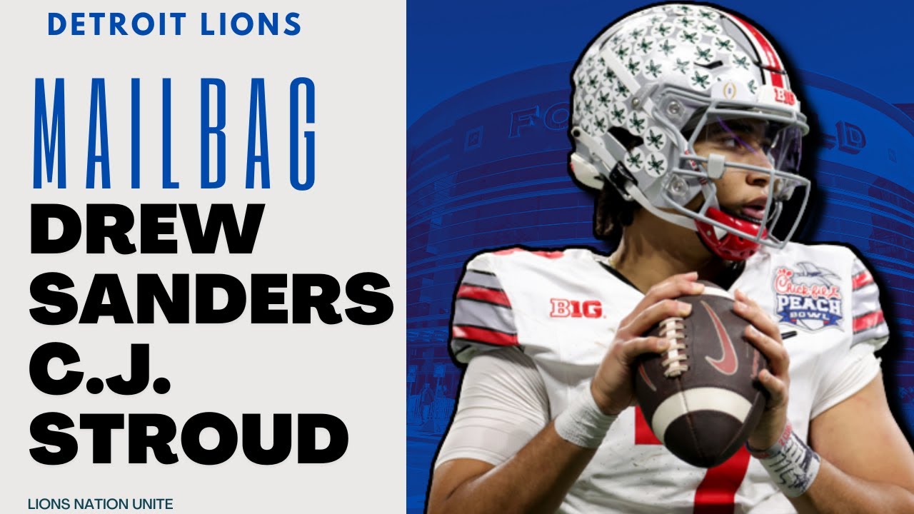 Lions Draft C.J. Stroud Or Trade Out? Draft Drew Sanders? Joshua Paschal Expectations + Free Agency Lions Draft C.J. Stroud Or Trade Out? Draft Drew Sanders? Joshua Paschal Expectations + Free Agency