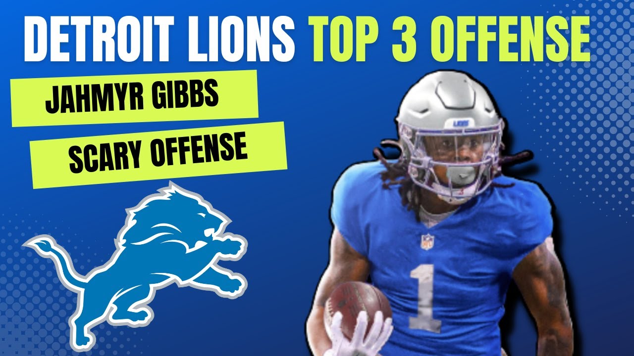 Jahmyr Gibbs Will Make The Detroit Lions Offense TOP 3 In The NFL Jahmyr Gibbs Will Make The Detroit Lions Offense TOP 3 In The NFL